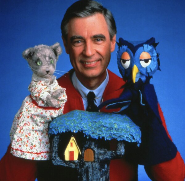 Henrietta Pussycat and X the Owl with Fred Rogers