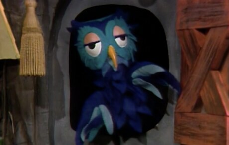 X the Owl in his tree, from Mister Rogers’ Neighborhood